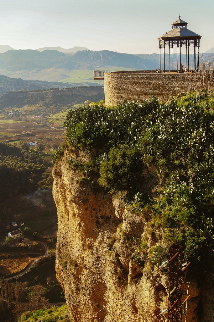 Viewpoint in Ronda, Spain